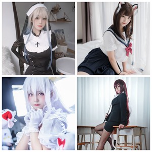 网红「蜜汁猫裘」cosplay美女写真+随包视频合集