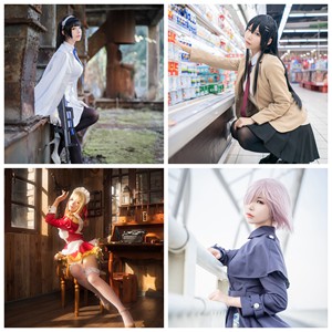 网红「爱老师_PhD」cosplay美女写真+随包视频合集 [41套]