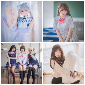 网红「白金Saki」cosplay美女写真+随包视频合集 [11套]