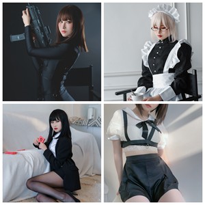 网红「田百万Lulumore/田璐璐」cosplay美女写真+随包视频合集 [9套]