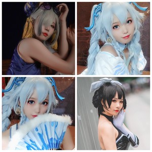 网红「墨玉-M」cosplay美女写真+随包视频合集