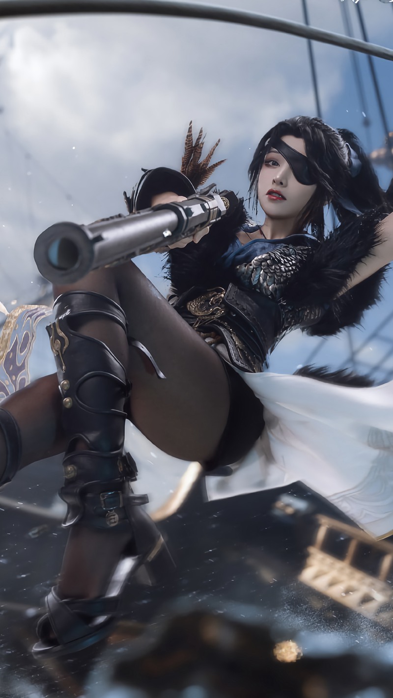 网红「流一_喵喵喵喵喵喵」cosplay美女写真+随包视频合集 网络红人 第1张